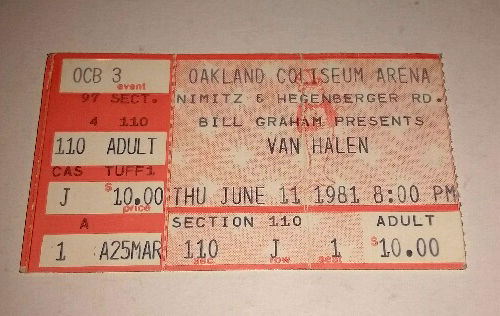 Van Halen Live Oakland 1981 - Full Concert (audio bootleg)