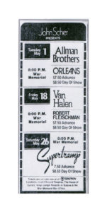 5/18/1979 Van Halen concert ad