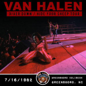 7/16/1982 Van Halen live bootleg cover