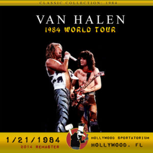 1/21/1984 Van Halen bootleg cover