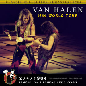 2/4/1984 Van Halen bootleg cover