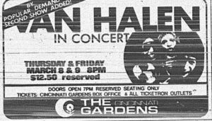 3/9/1984 Van Halen ad