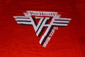 Jan 1983 Van Halen shirt - Brasil