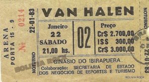 1/22/1983 Van Halen - Sao Paulo, Brazil